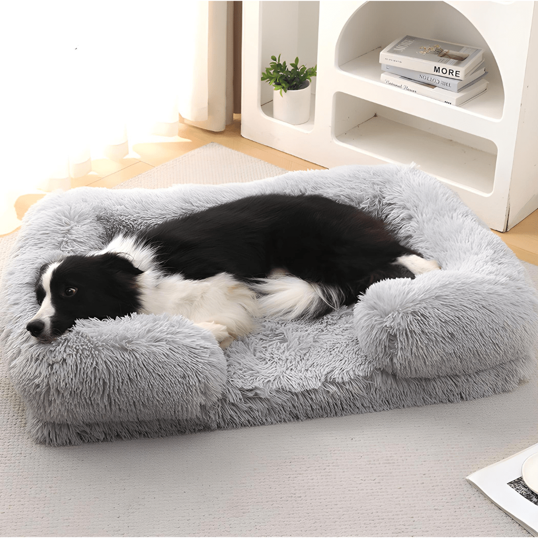 Orthopaedic Dog Bed for Large Breeds – 120×80×20 cm, Gray