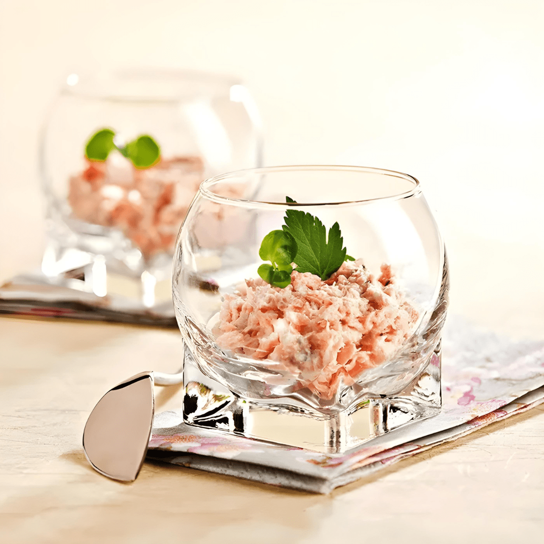 230ml Mini Dessert Cups – Premium Clear Glass for Desserts & Appetizers