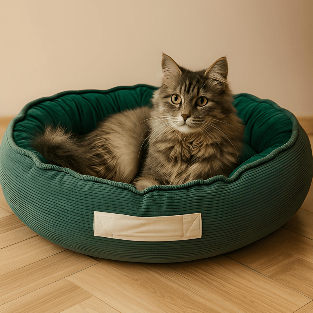 78cm Or 60cm Round Pet Bed – Soft & Cozy for Small & Medium Pets