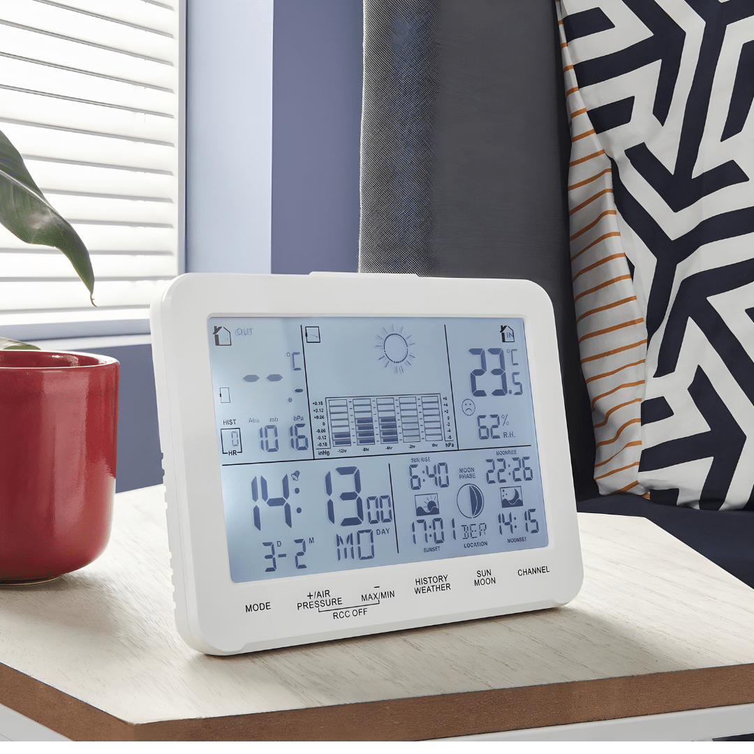 Auriol Radio Weather Station with Outdoor Sensor 100M