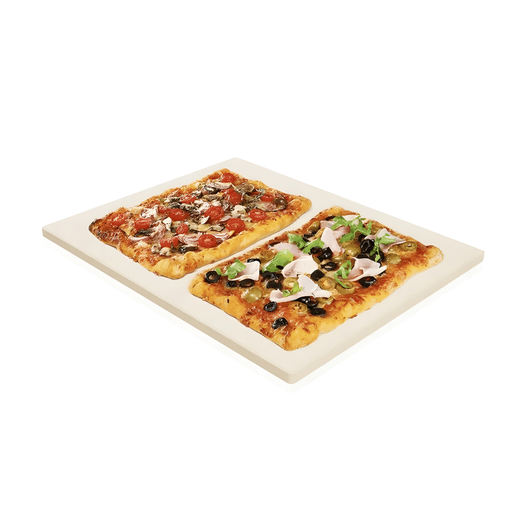 GRILLMEISTER Cordierite Pizza Stone – 30×38 cm for Oven & Grill