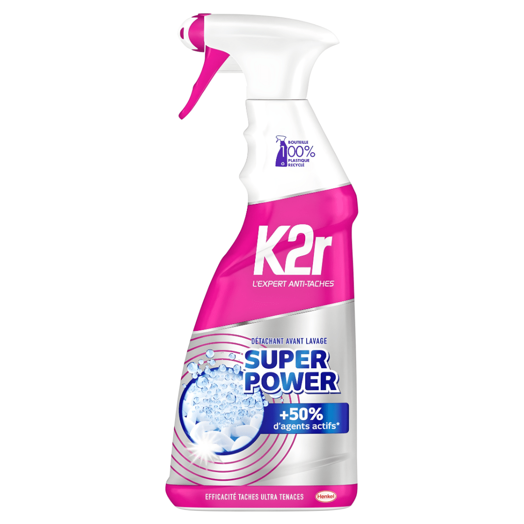 K2r Super Power Pre-Wash Stain Remover 550ml – EU Made