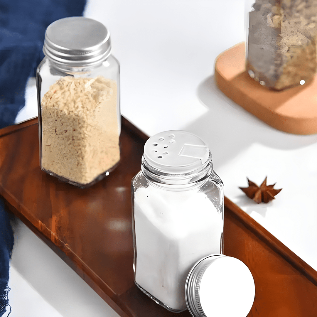 Kitchen Spice Jar – 120ml Herb & Seasoning Glass Container