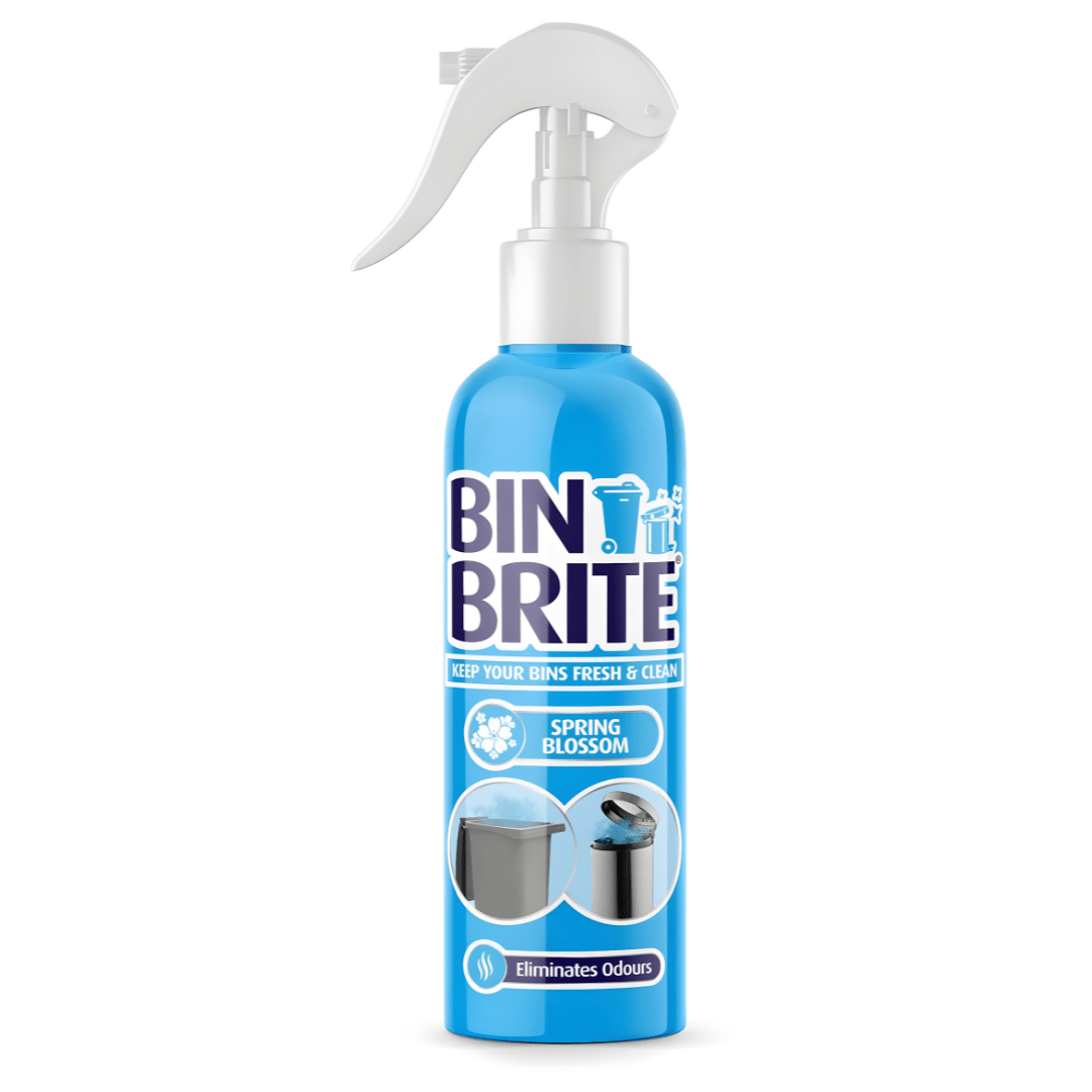 Bin Brite Spring Blossom Bin Odour Eliminator Spray – 400ml | UK Made