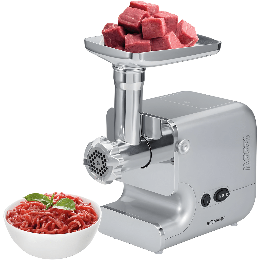 Bomann Electric Meat Grinder 1200W – Multi-Function Machine