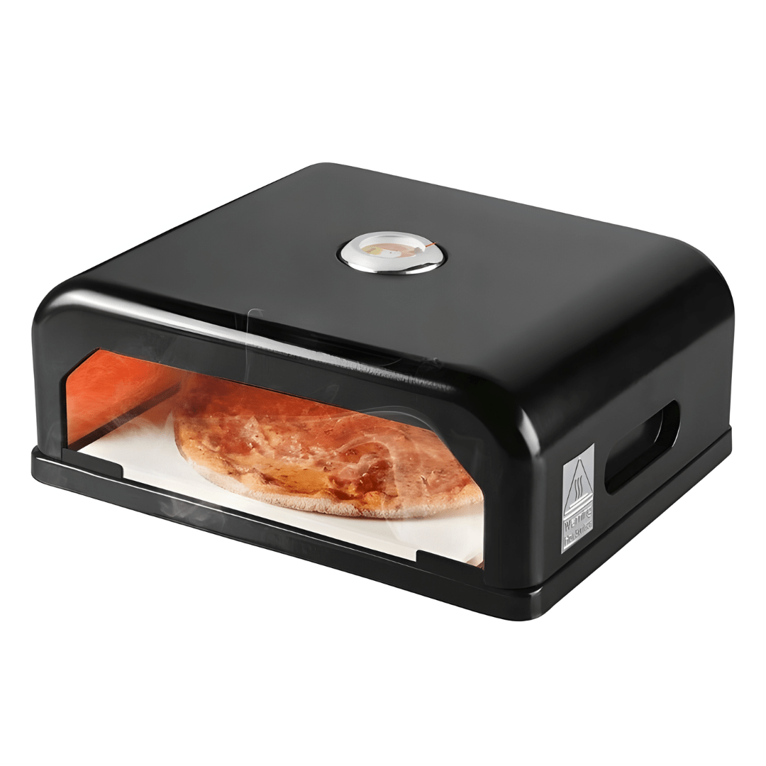Grill Meister Barbecue Pizza Oven with Stone – Gas & Charcoal Compatible
