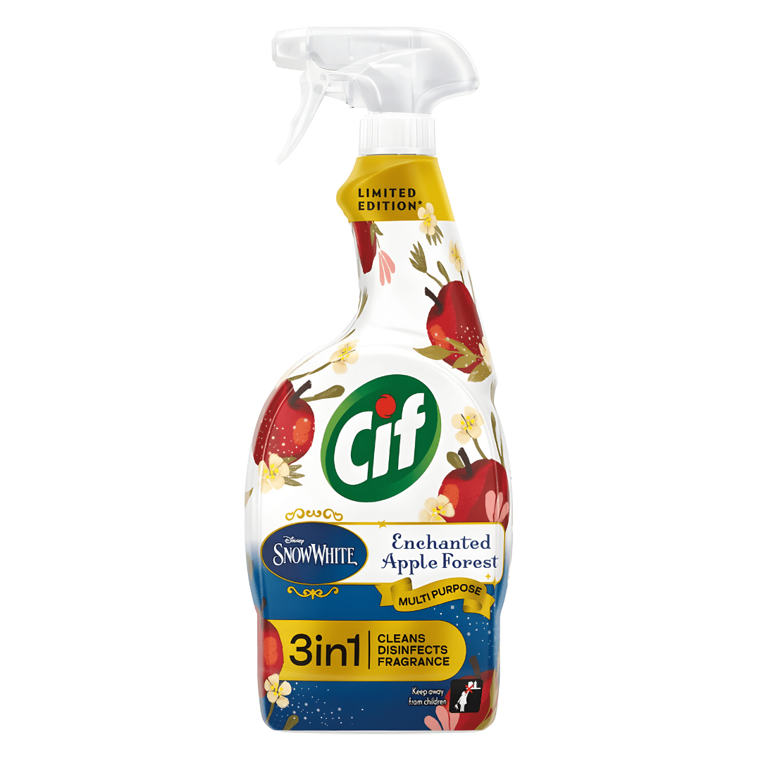 Cif Multipurpose Cleaning Spray – UK Made Apple Forest Or Lavender Blue Fern