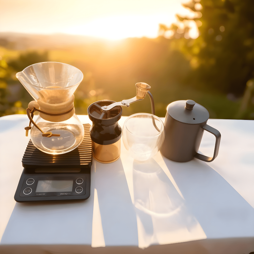 V60 Coffee Pour Over Set – 5-Piece Brewing Kit