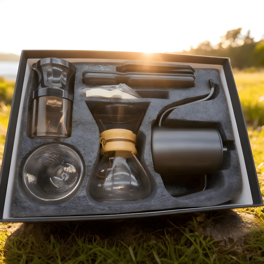 V60 Coffee Pour Over Set – 5-Piece Brewing Kit