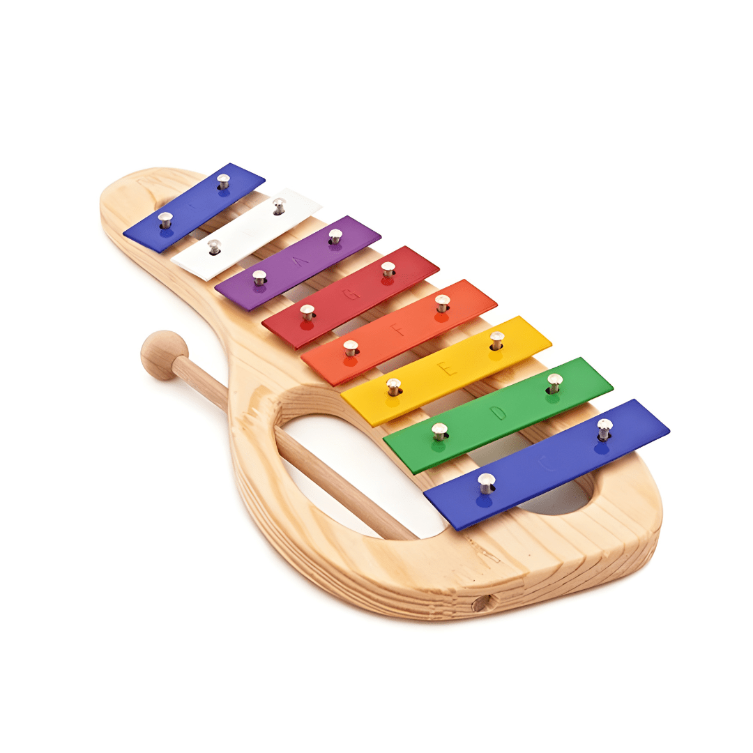 Wooden Eight-Tone Xylophone with Mallets