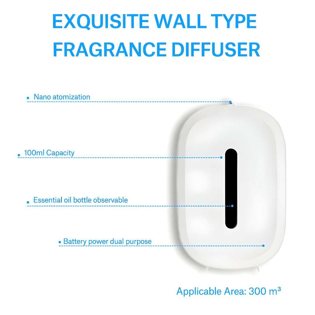 Premium Waterless Essential Aroma Oil Diffuser – J08 (Bluetooth)