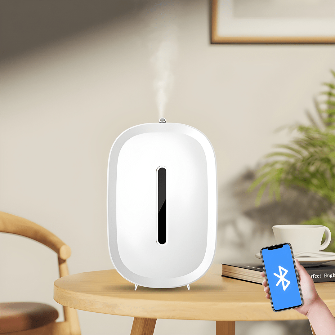 Premium Waterless Essential Aroma Oil Diffuser – J08 (Bluetooth)