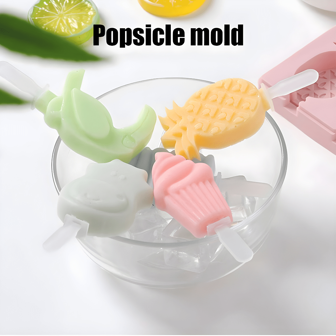 BPA-Free & Food-Grade Certified Silicone Popsicle Mold