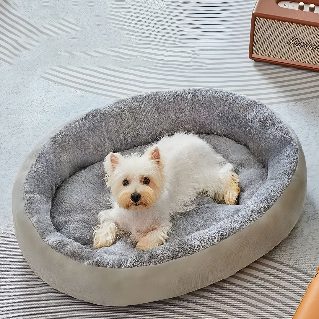 Premium Plush All-Season Pet Bed – Soft, Warm & Non-Slip (100×78×24 cm)