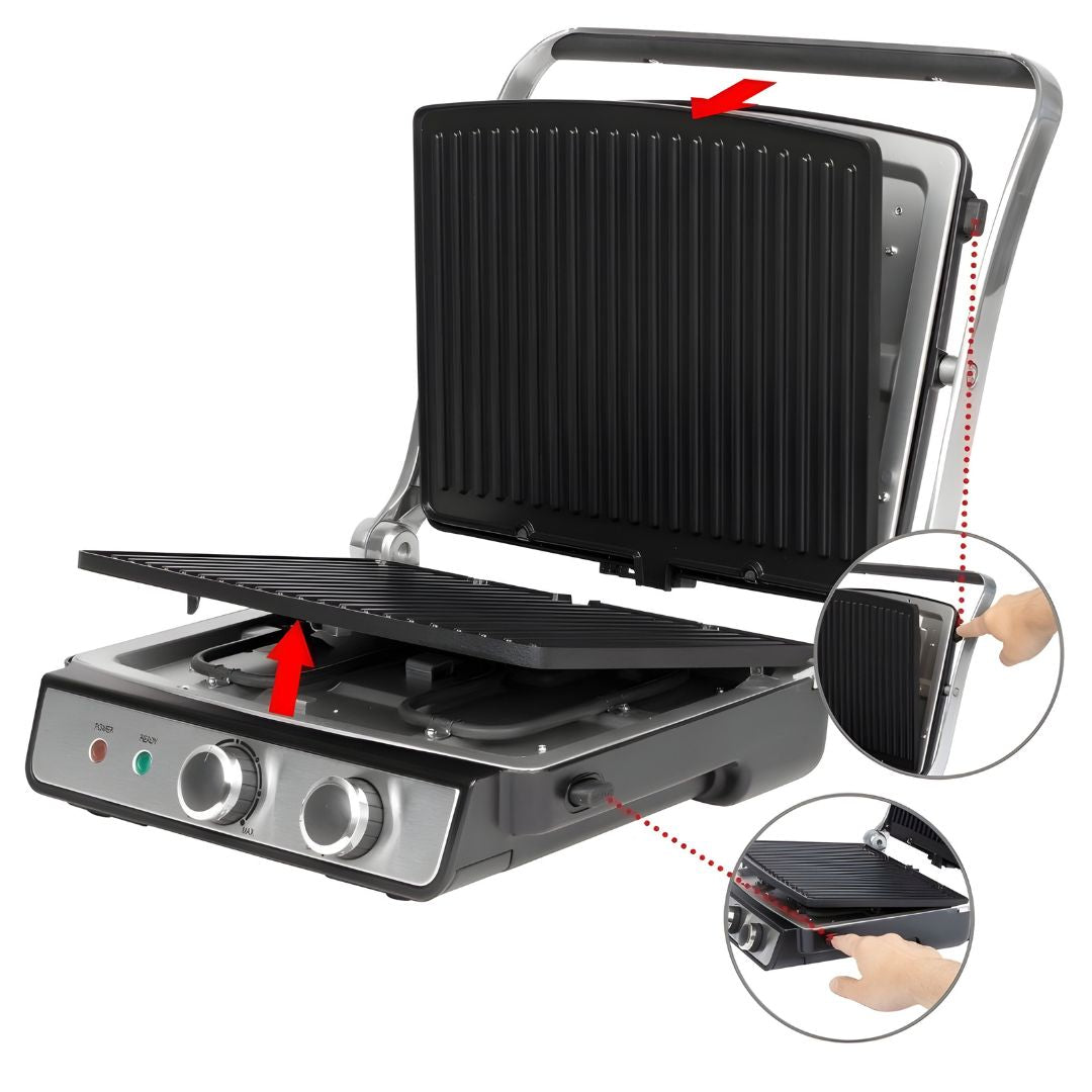 ProfiCook PC-KG 1264 Electric Contact Grill – 2000W