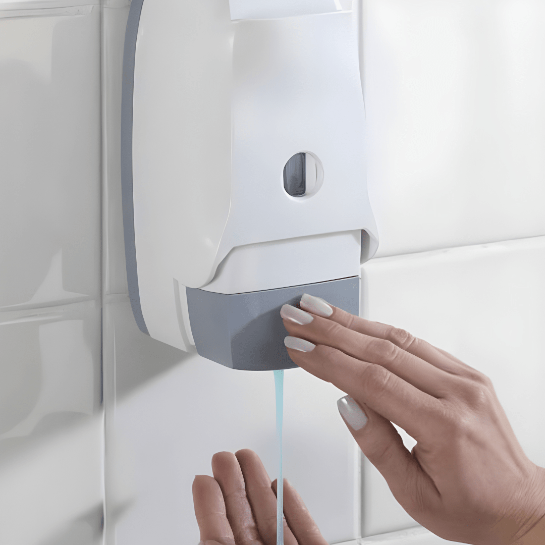 Wenko Ascoli Wall-Mounted Soap & Sanitizer Dispenser – 450ml