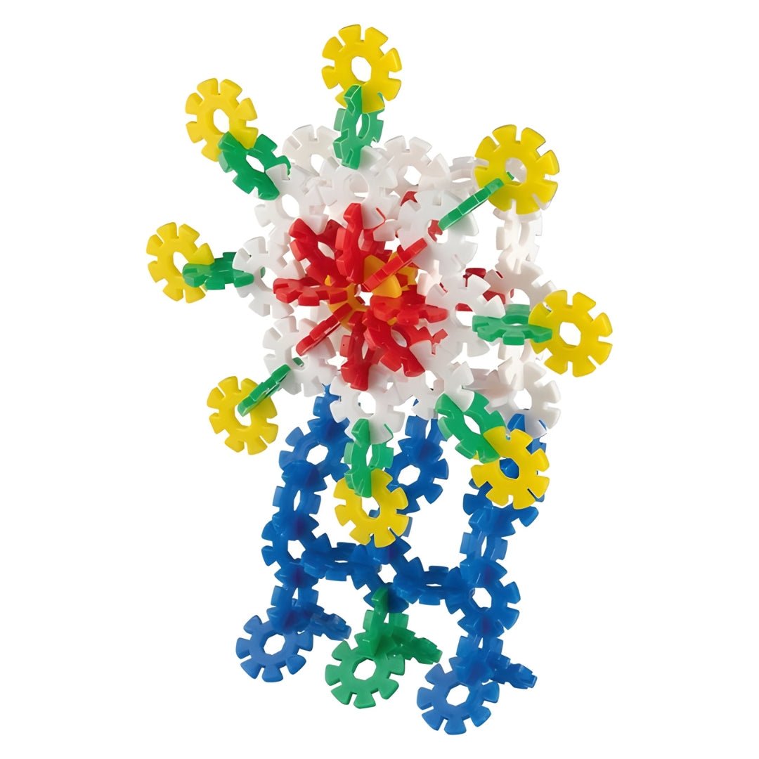 Playtive® 300-Piece Waffle Construction Blocks – Educational Toy for Kids (3+ Years)