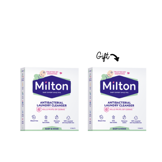 x 2 Milton Antibacterial Laundry Tablets - Medaid International