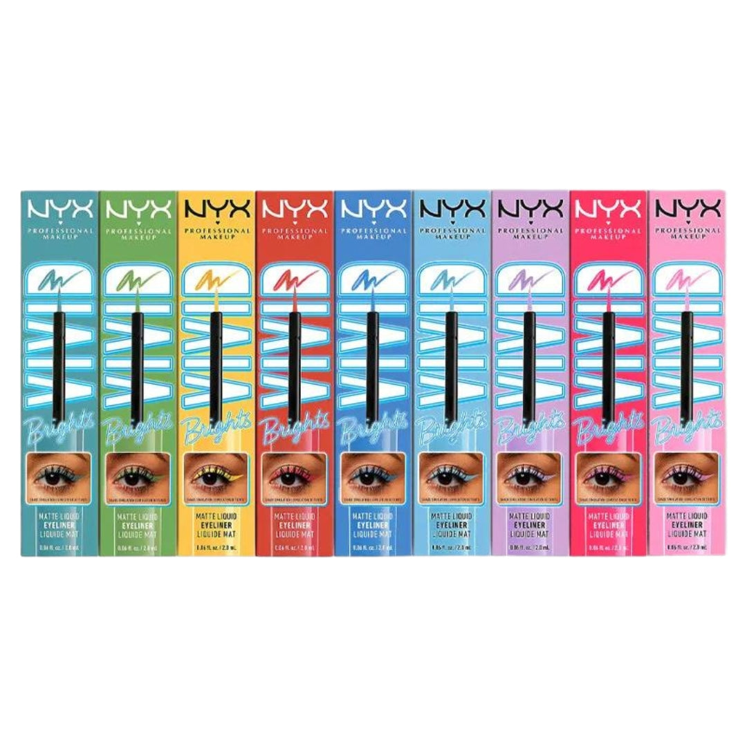 NYX Vivid Brights Liquid Eyeliner - Medaid International