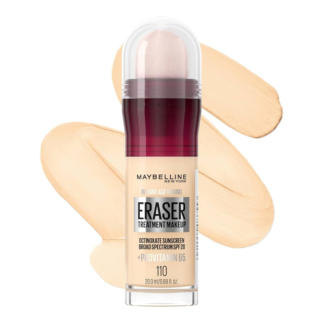 Maybelline Eraser Rewind Foundation Treatment Makeup +Provitamin B5 20ml - Medaid International