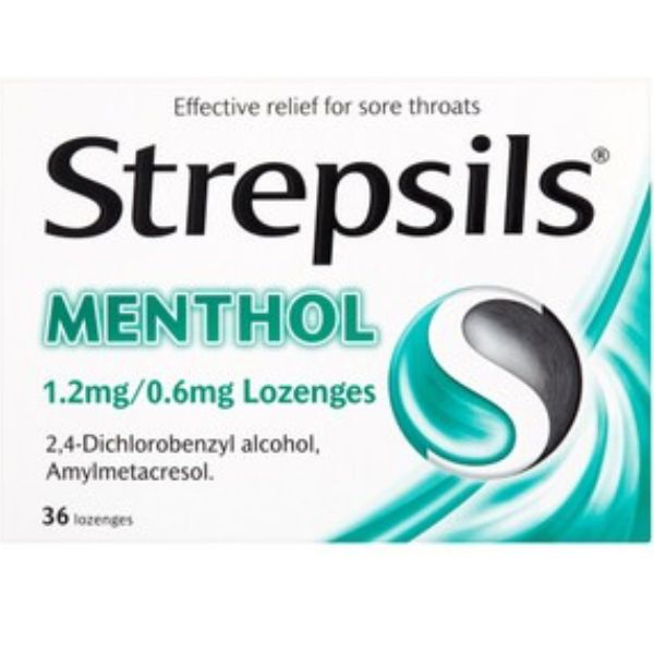 Strepsils - Menthol Lozenges 36x [IMPORTED] - Medaid International