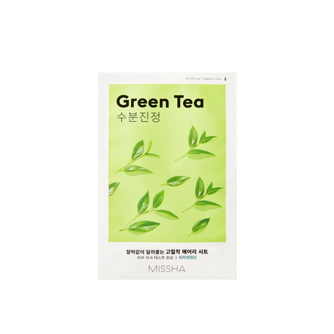 Missha Airy Fit Sheet Mask Green Tea - Medaid International