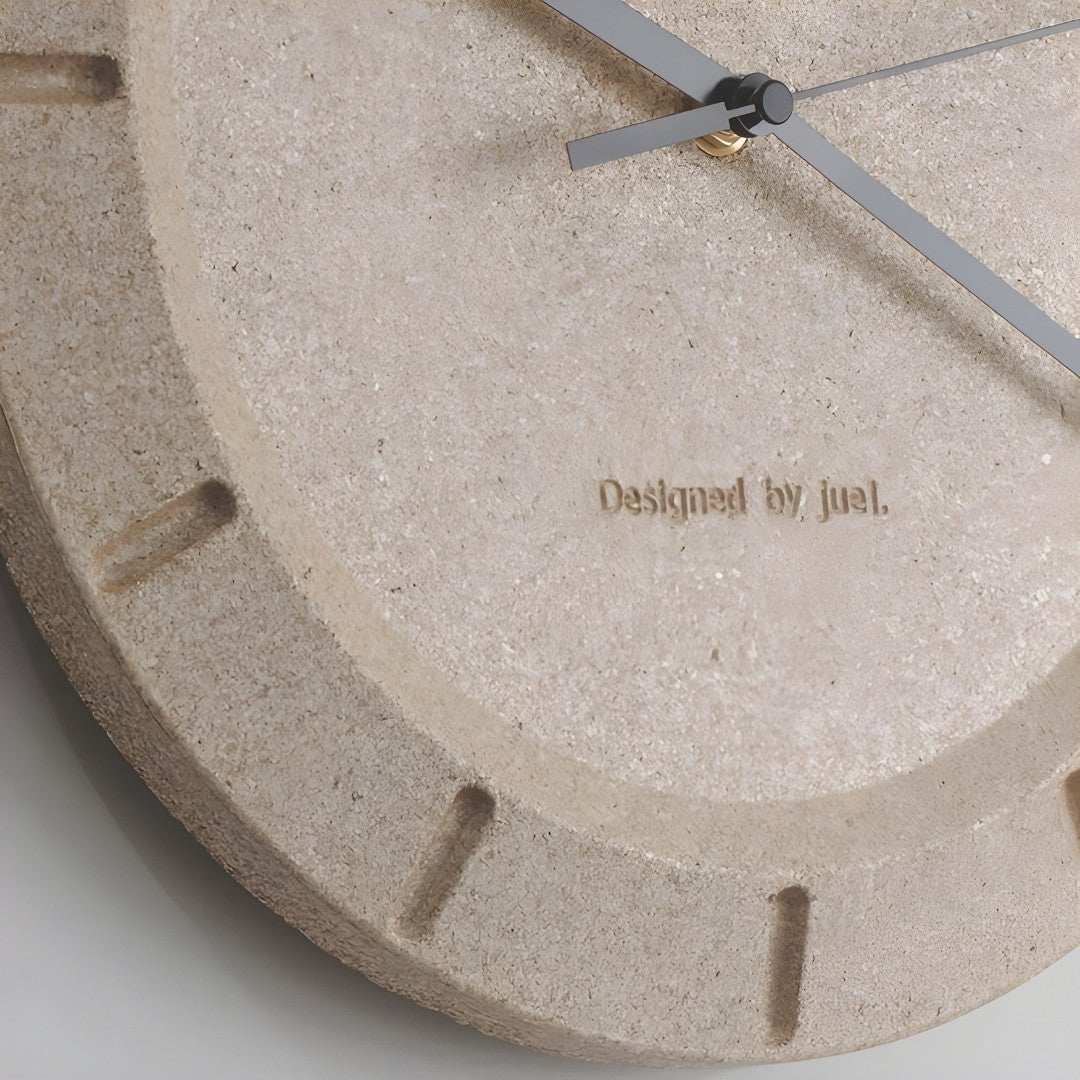 Premium Vermiculite Wall Clock – 30 cm
