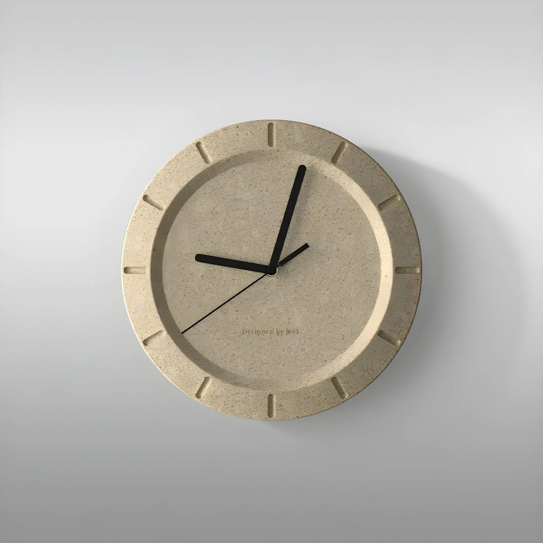 Premium Vermiculite Wall Clock – 30 cm