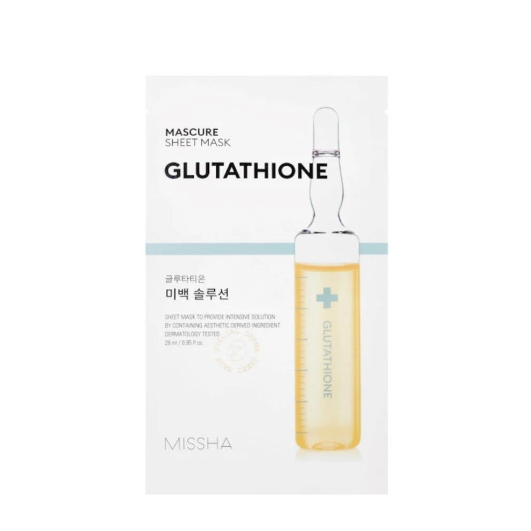 Missha Mascure Sheet Mask Glutathione - Medaid International