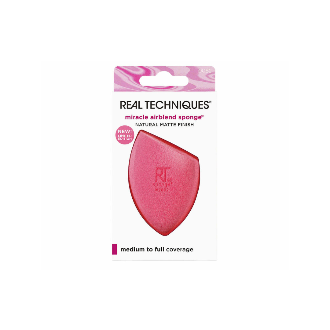 Real Techniques Berry Pop Airblend Makeup Sponge - Medaid International