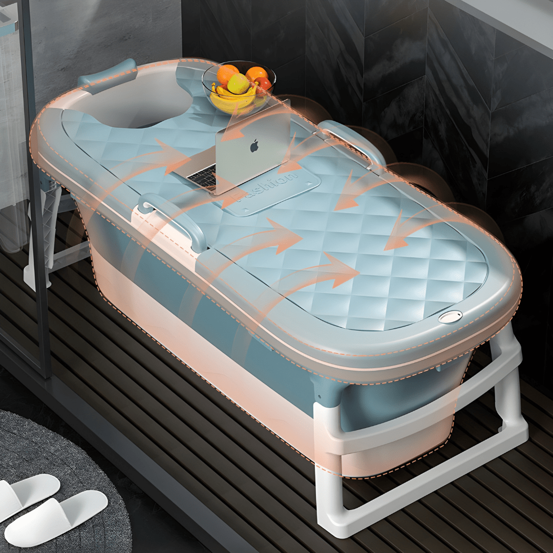 Eco-Friendly Spa Bath Tub With Lid For Adults And Kids