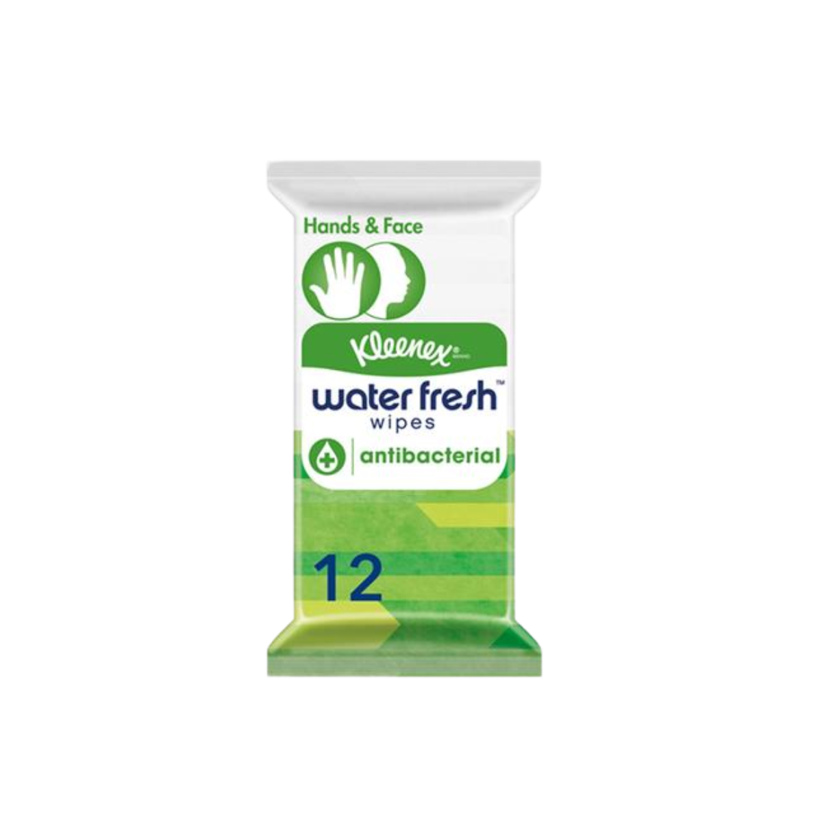 Kleenex - Water Fresh Wipes Antibacterial 12 Wipes - Medaid International