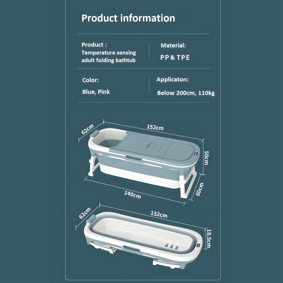 Eco-Friendly Spa Bath Tub With Lid For Adults And Kids