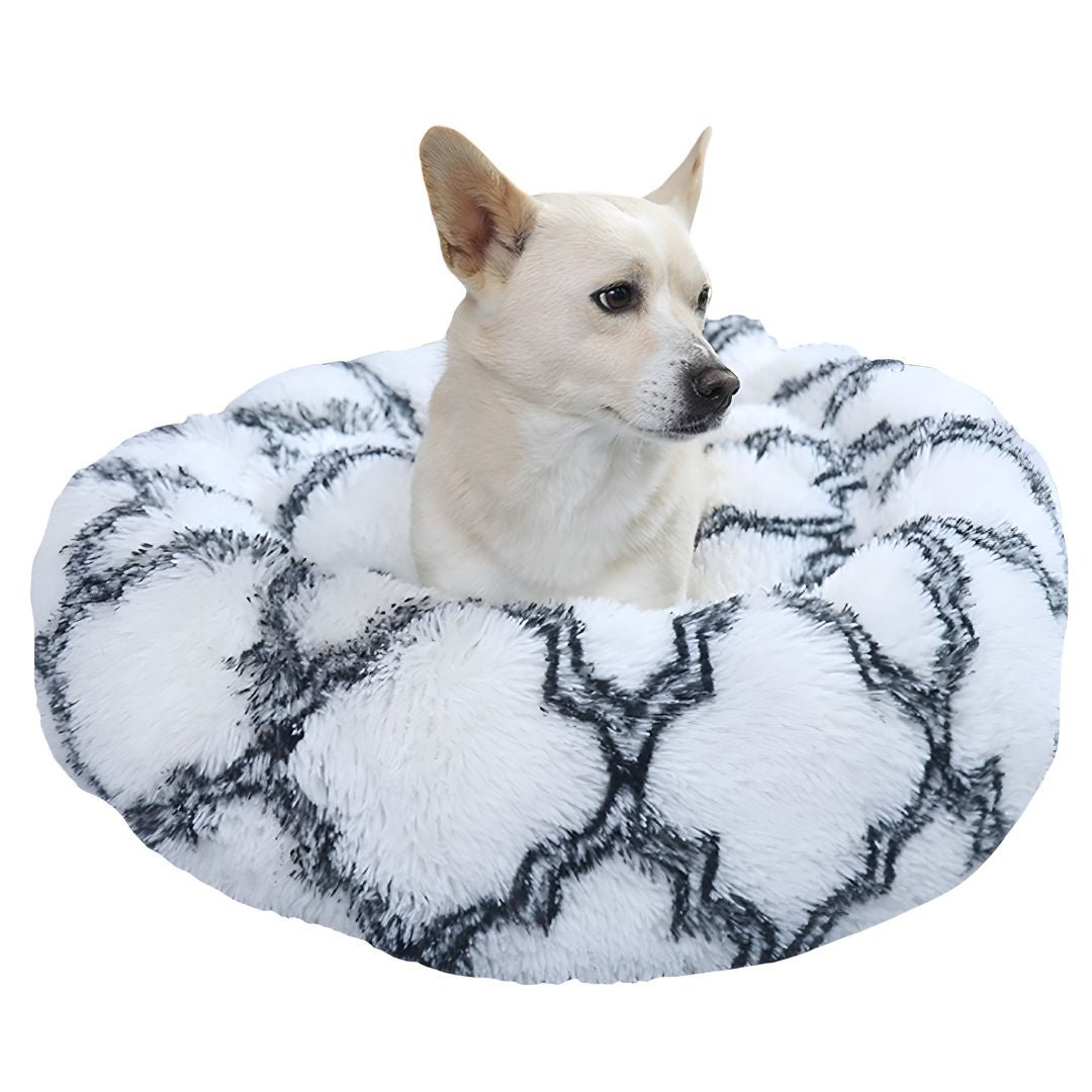 Round Anti-Slip Pet Bed – Soft & Breathable (70 cm)