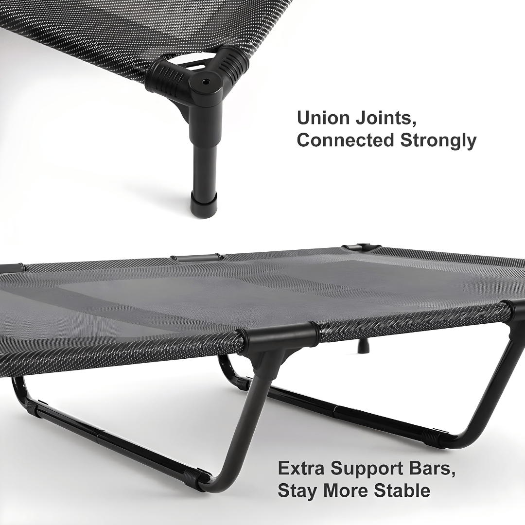 Elevated Dog Bed 125×80cm (Teslin Mesh)
