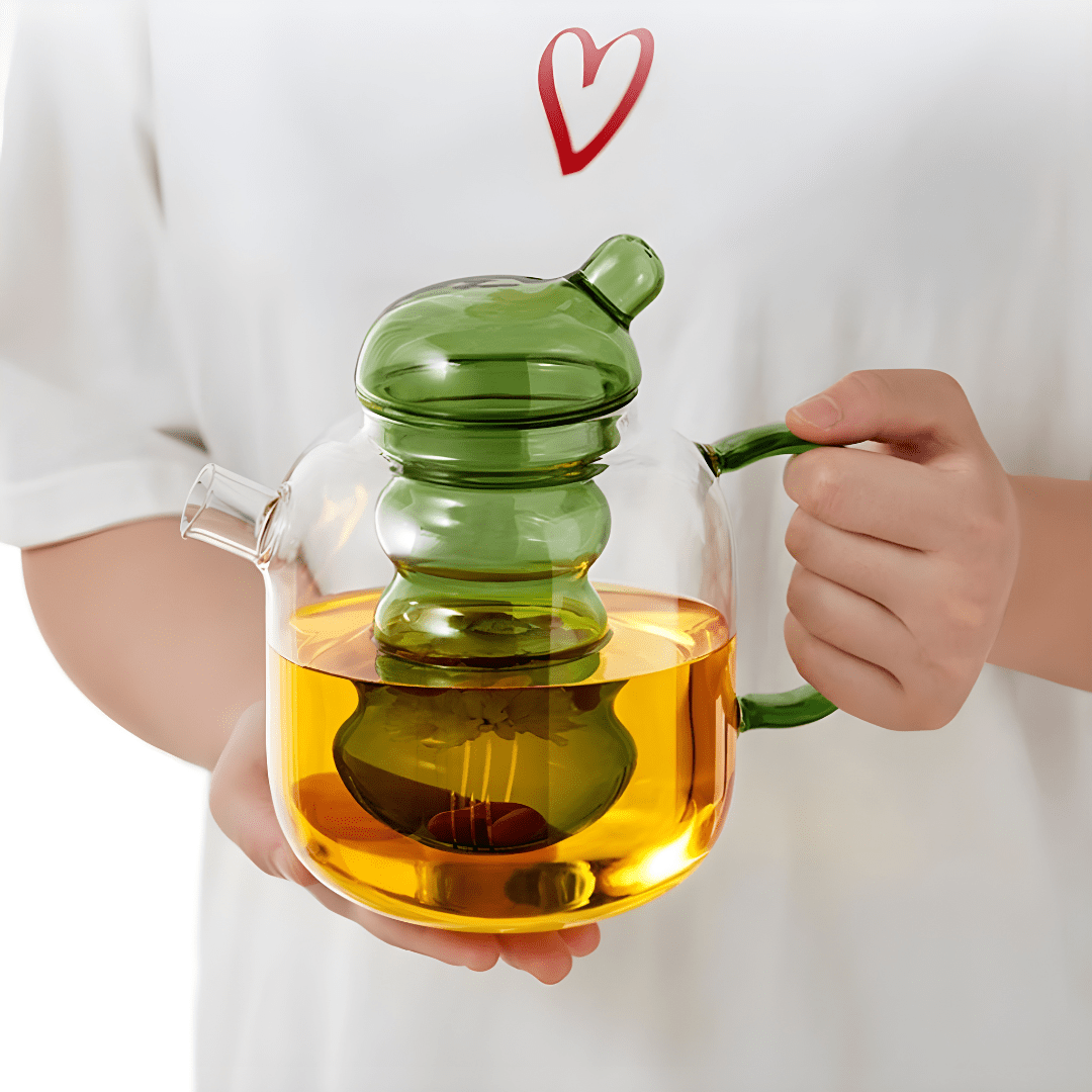 1000ml Glass Teapot with Removable Infuser