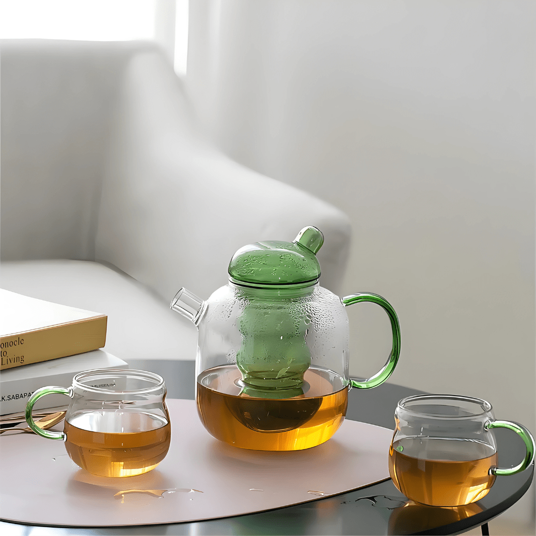 1000ml Glass Teapot with Removable Infuser