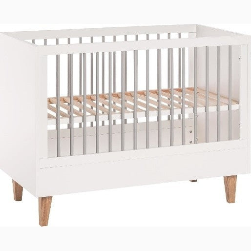 Vox Cot Bed 70X140 CONCEPT Baby White/Grey