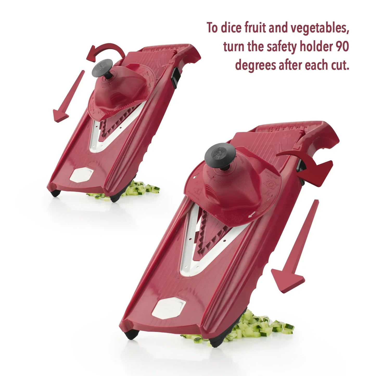 5-in-1 Stainless Steel Mandolin Vegetable Slicer