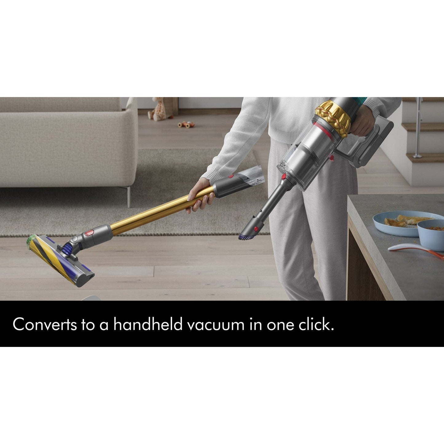 Dyson V15 Detect Absolute vacuum cleaner (Gold) - Medaid International