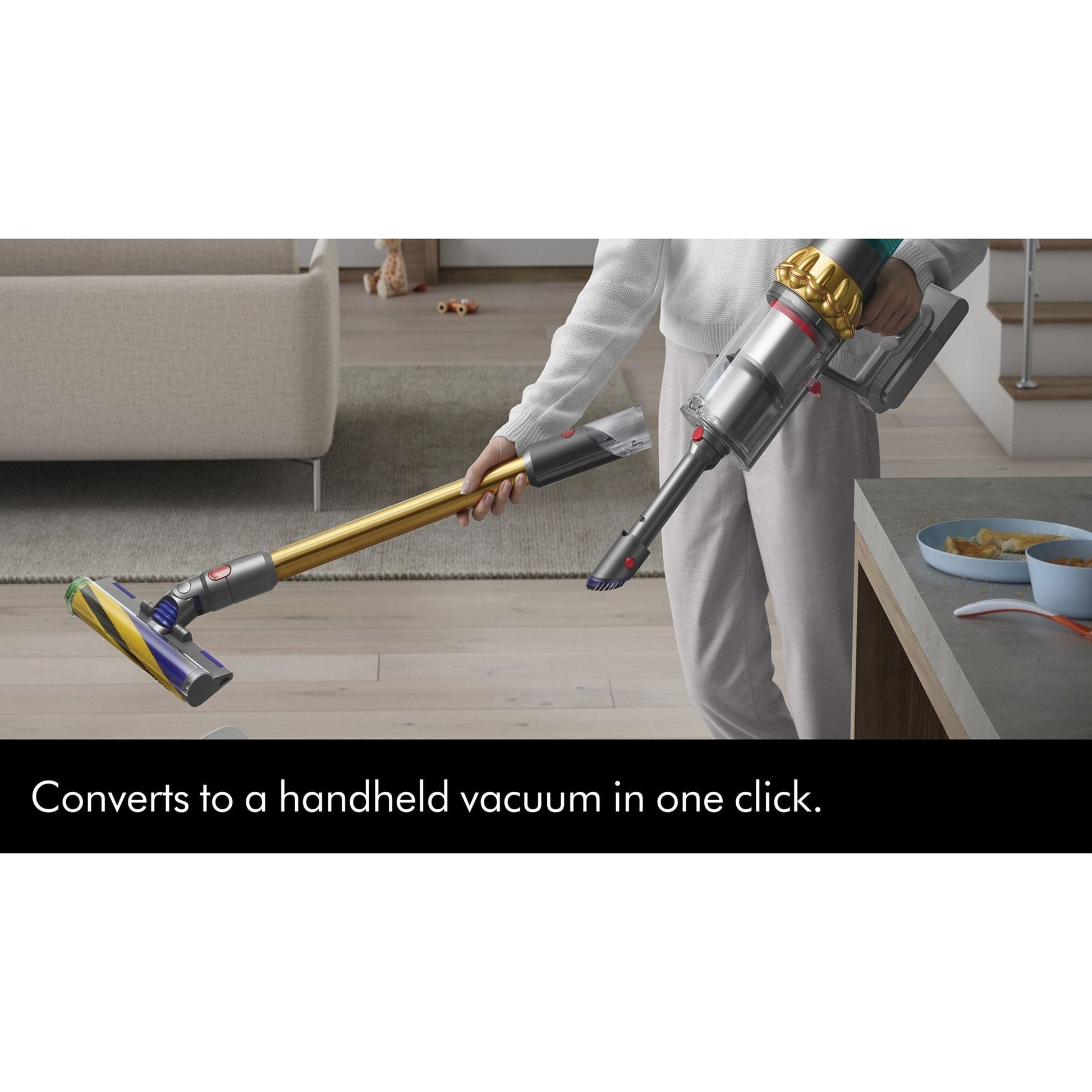 Dyson V15 Detect Absolute vacuum cleaner (Gold) - Medaid International