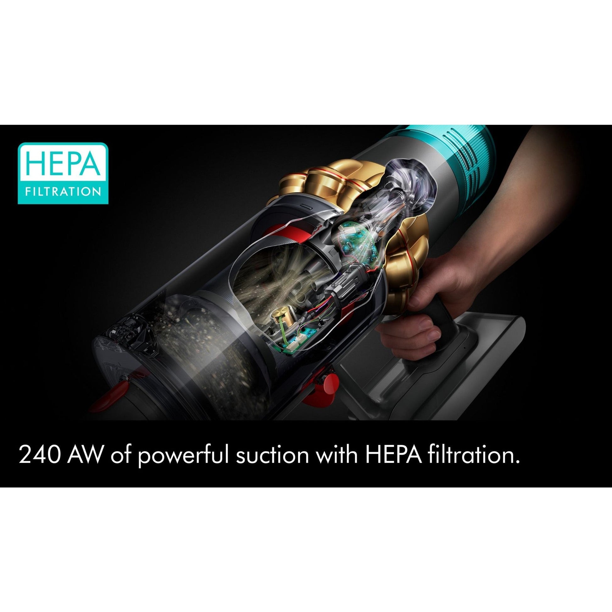 Dyson V15 Detect Absolute vacuum cleaner (Gold) - Medaid International