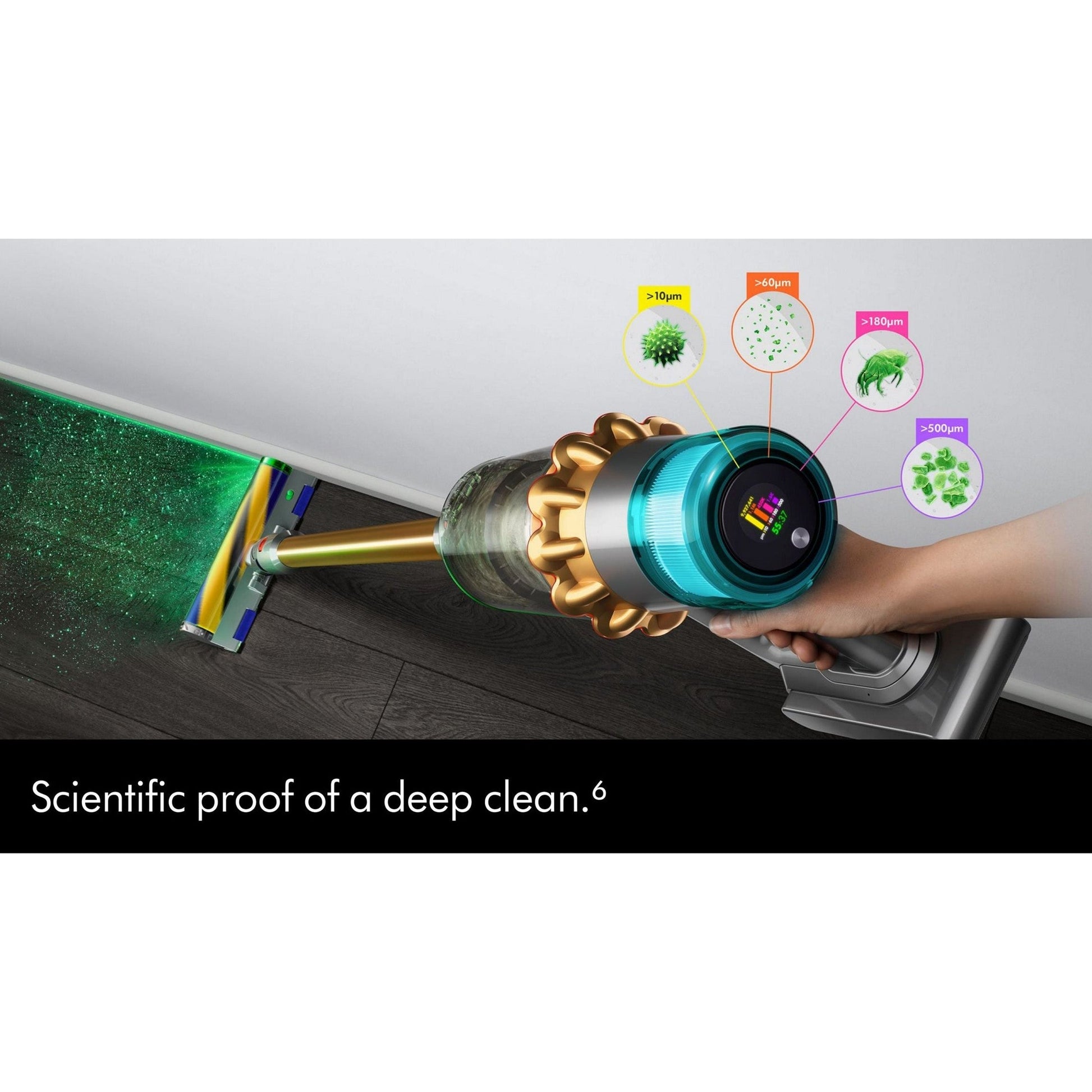 Dyson V15 Detect Absolute vacuum cleaner (Gold) - Medaid International
