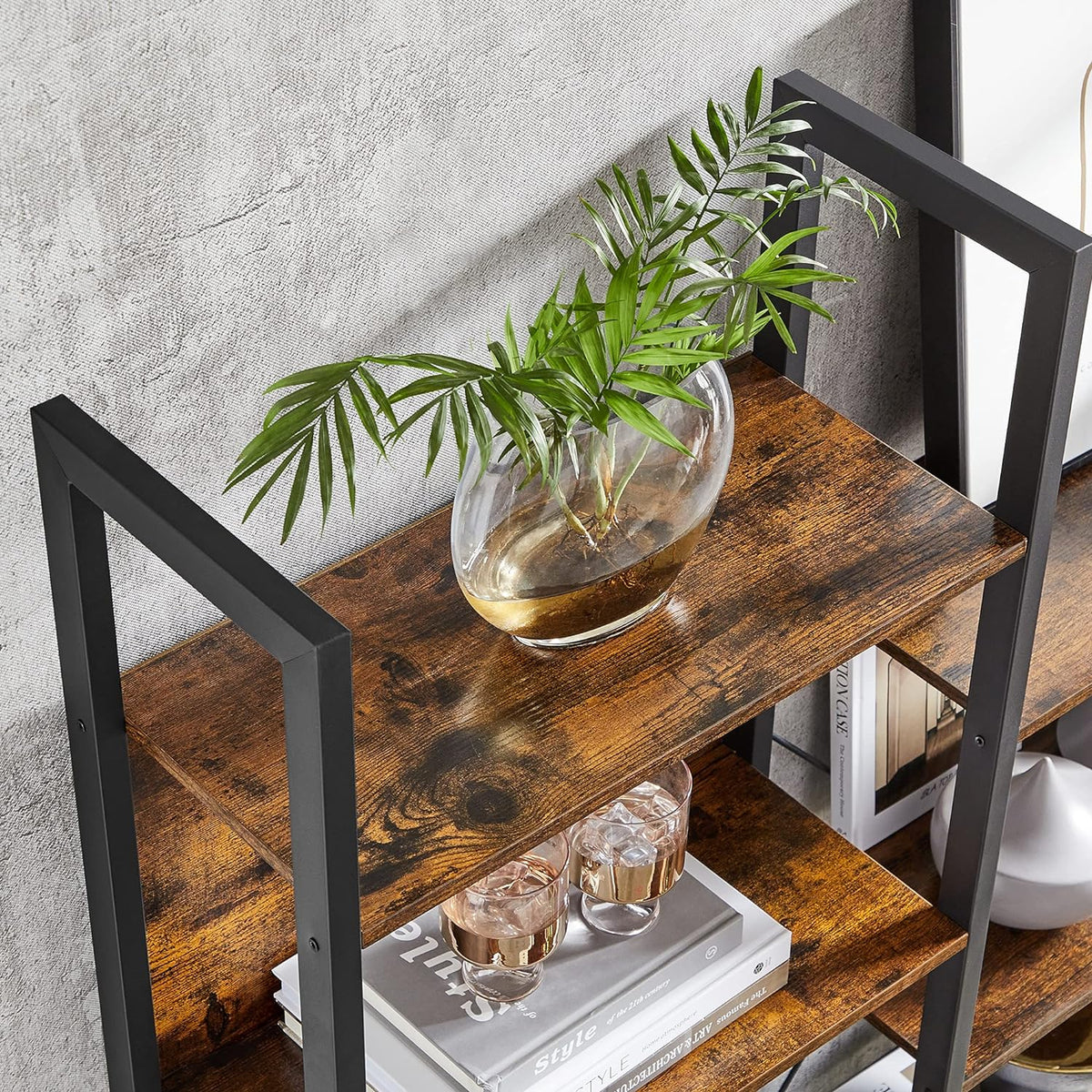 VASAGLE Bookcase 14 Shelves LLS107B01
