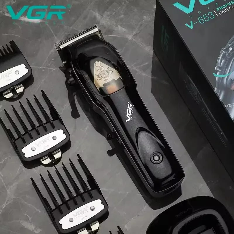VGR V-653 Magnetic Motor Cordless Hair Clipper