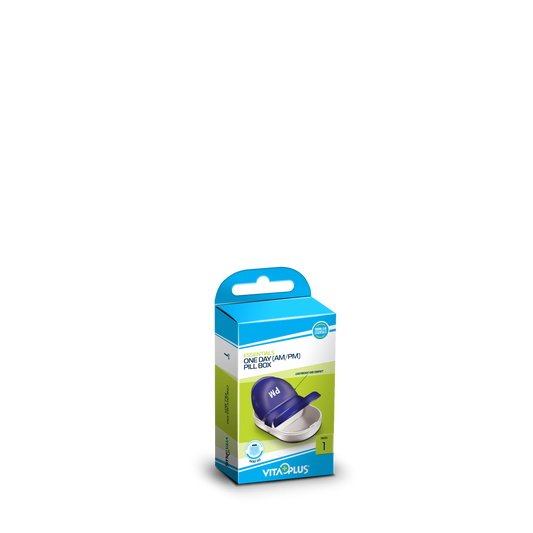 Medinox Vp64001 One Day (Am/Pm) Pill Box - Medaid International