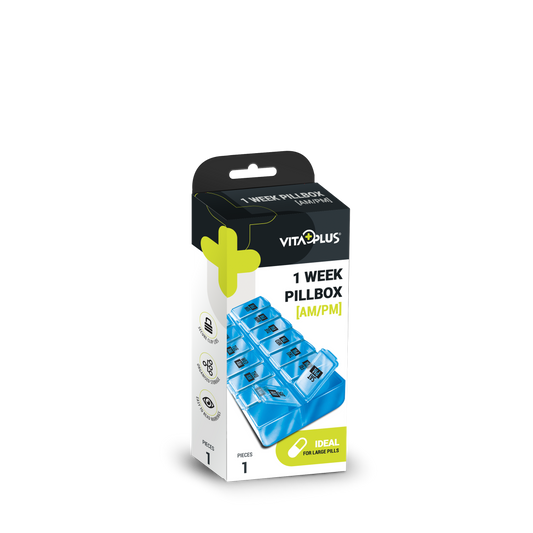 Medinox Vp64011 7 Day Pill Box (Am/Pm) - Medaid International