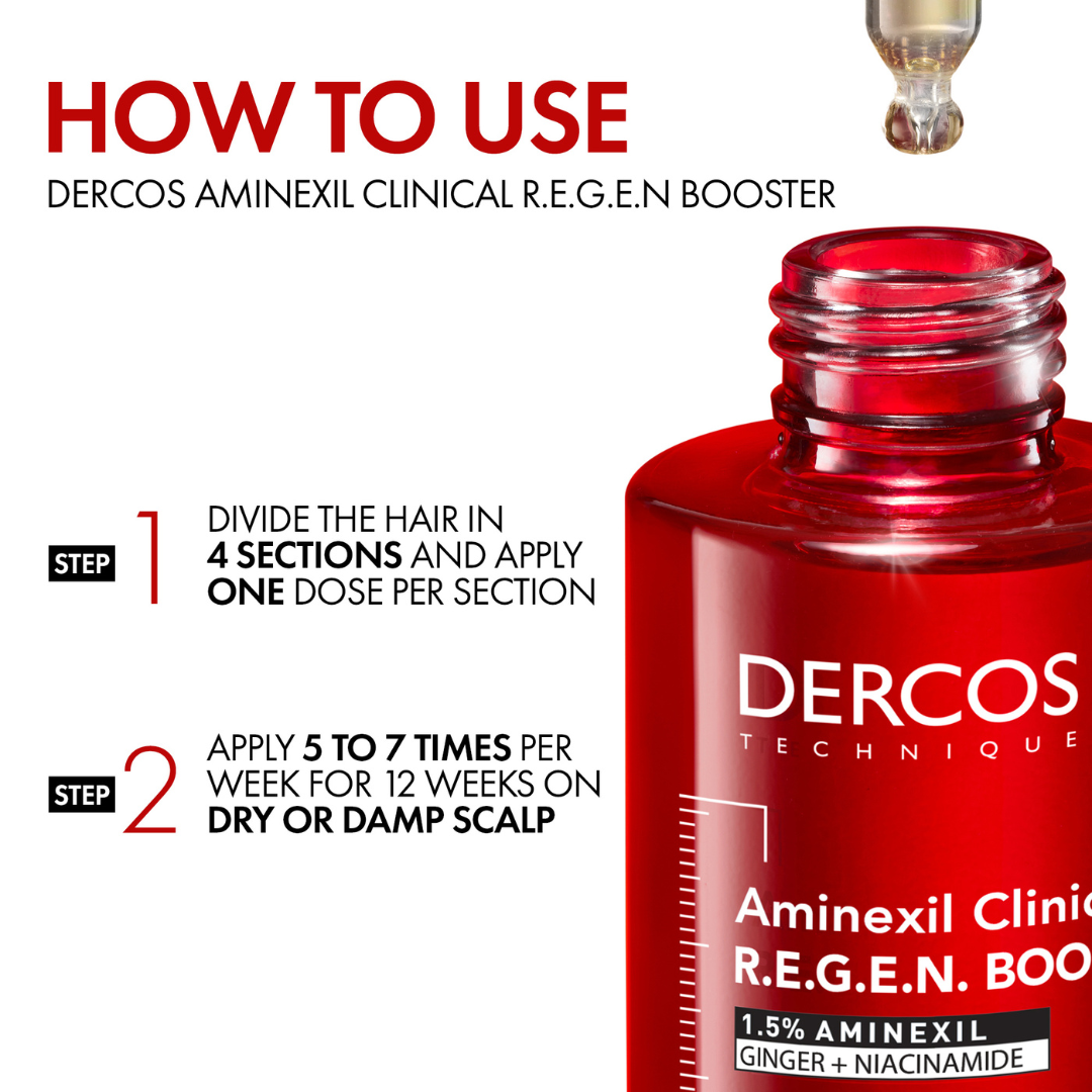 Vichy Dercos Aminexil Clinical R.E.G.E.N. Booster Hair Serum