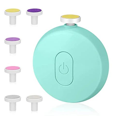 Vicloon - Electric Baby Nail Trimmer Set, 6-in-1 Grooming Kit, Safe & Quiet