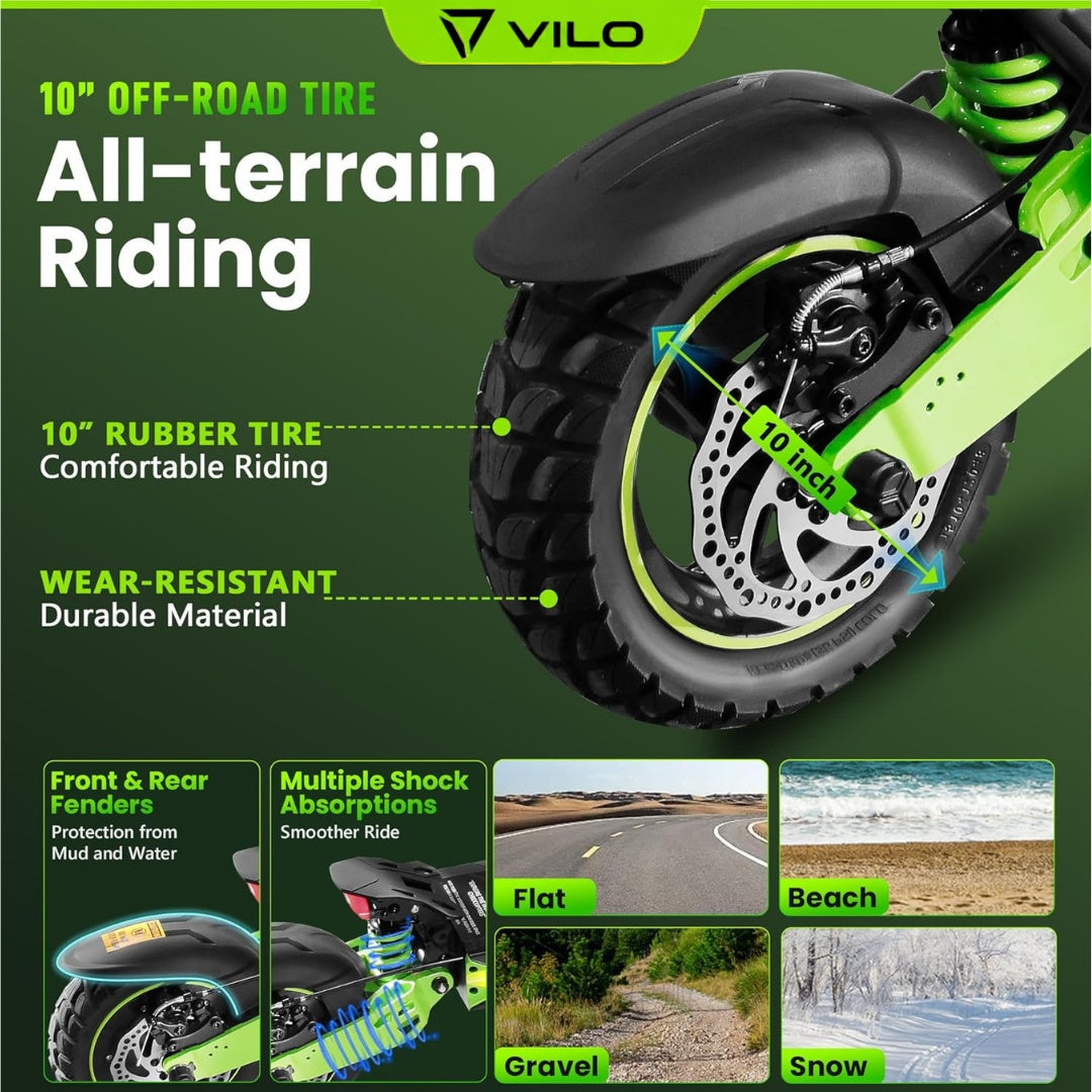 Vilo Off-Road Electric Scooter D2 Pro 800W